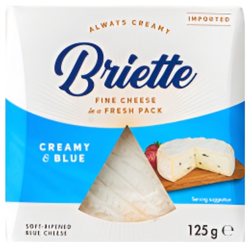 브리에트 크리미&amp;블루 치즈 125g